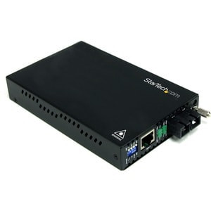 Startech 10/100 Mbps Multi Mode Fiber Media Converter Sc 2 Km Convert And Extend ET90110SC2