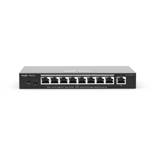 Ruijie RG-ES209GC-P 9-Port Gigabit Smart POE RG-ES209GC-P