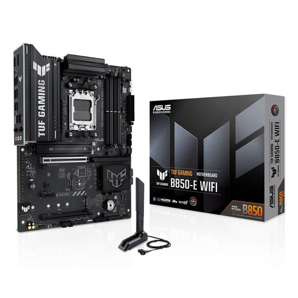 ASUS TUF GAMING B850-E WIFI AMD B850 Socket AM5 ATX 90MB1L20-M0EAY0
