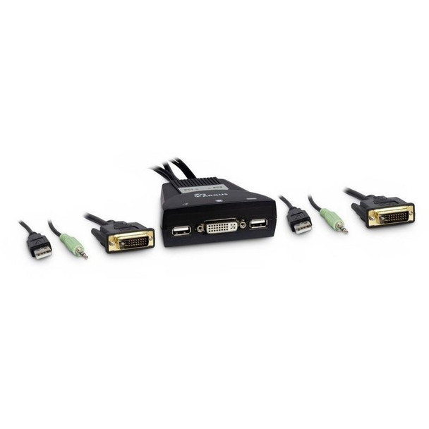 Inter-Tech 88887188 Kvm-Ls-21Da Dvi Kvm Switch 88887188