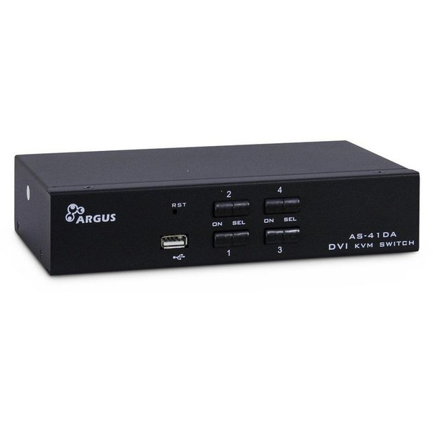 Inter-Tech 88887201 Kvm As-41Da Dvi Kvm Switch 88887201