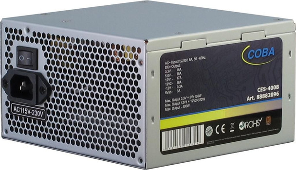 Inter-Tech 88882096 Coba Ces-400B 80+ Power 88882096