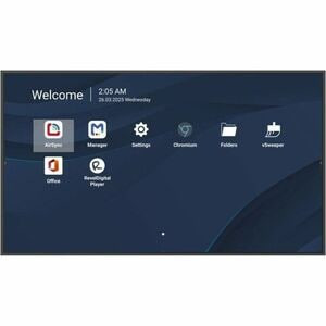 Viewsonic 86" 4K Commercial Display With Proav Integration. Product Design: Digi CDE8614-2C