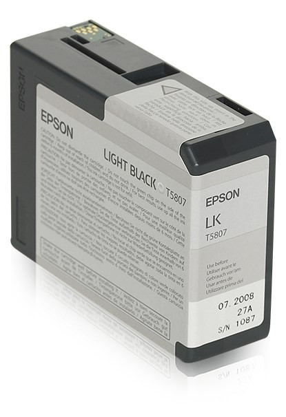 Epson Singlepack Light Black T580700 C13T580700