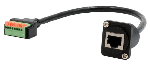 Exsys EX-49161 Networking Cable Black 0.2 M EX-49161