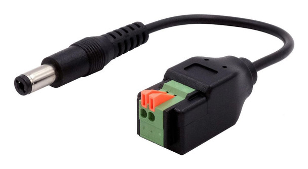 Exsys EX-49140 Power Cable Black 0.15 M 5.5 EX-49140