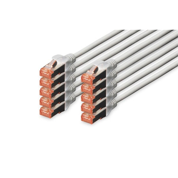 Digitus CAT 6 S/FTP patch cord 10 units DK-1644-020-10