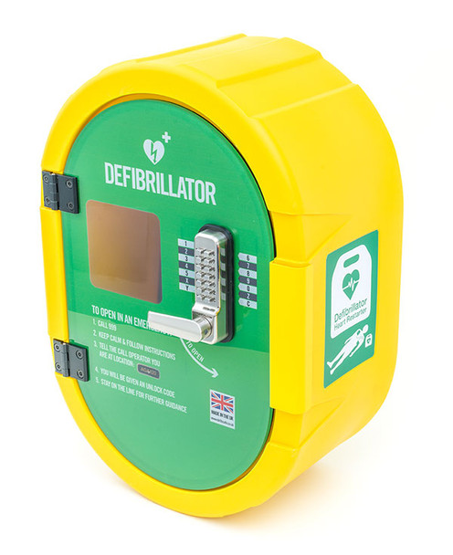 Defibsafe 2 External Cabinet With Code Lock Yellow Size 450X630X320MM CM1238