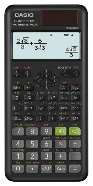 Casio FX-87DEPLUS-2-S-ET Fx-87De Plus 2Nd Edition FX-87DEPLUS-2-S-ET