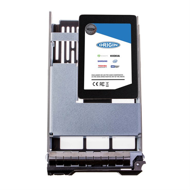 Origin Storage 3840GB Hot Plug Enterprise SSD 3.5in SATA Read Intensive DELL-3840EMLCRI-S17