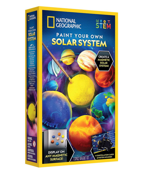 National Geographic Paint Your Own Solar System Kit NG2471