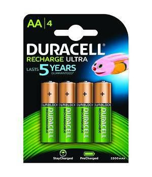 Duracell HR06-P Aa 2400Mah 4 Pack HR06-P