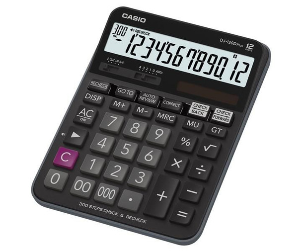 Casio DJ-120DPLUS Dj-120D Plus Calculator DJ-120DPLUS