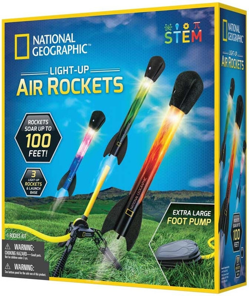 National Geographic Light-Up Air Rockets Kit NG2722