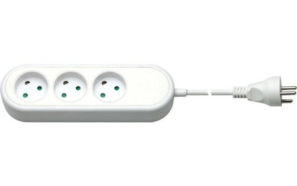 Mercodan 584420001 EL power strip with 3 earthed 584420001