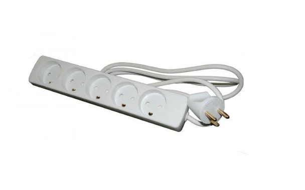 Mercodan 982102 Power strip with 5 outlets 982102