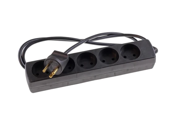 Mercodan 982230 EL power strip with 5 earthed 982230