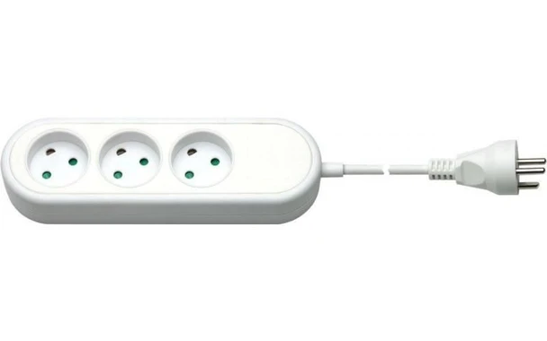 Mercodan 584420002 EL power strip with 3 earthed 584420002
