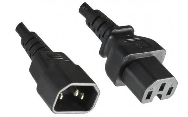 Mercodan 505080001 Power extension cable Black 505080001