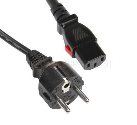 Mercodan 509780003 Scho power cable black 509780003