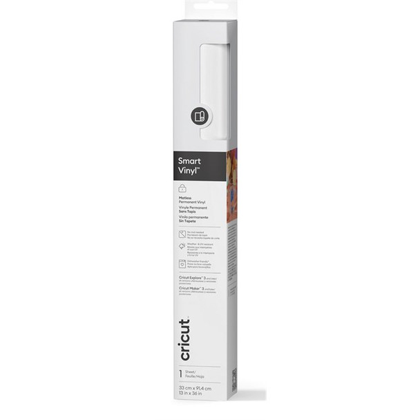 Cricut Smart Vinyl Permanent White Matte 2011315