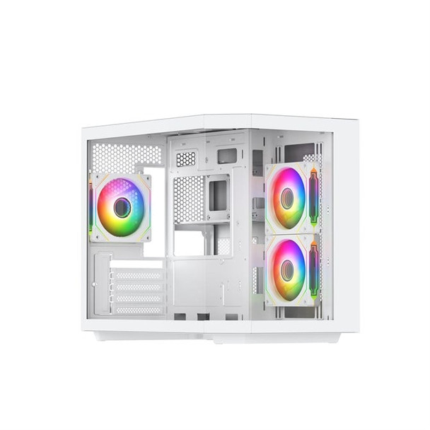 VIDA EDGE MINI MATX ARGB WHITE CASE Cube EDGEMINI-WHT