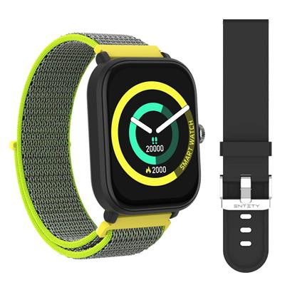 Entity Aero Smartwatch Yellow Nylon Strap AERO YELLOW NYLON STRAP