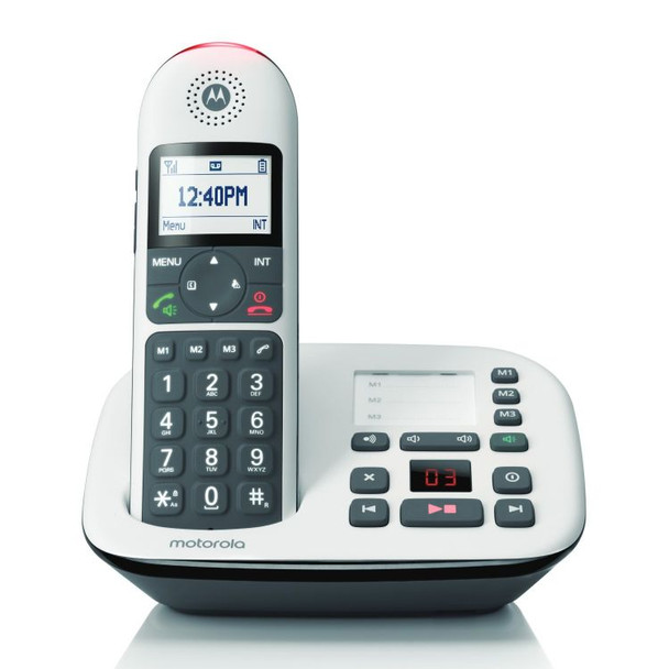 Motorola CD5011 Digital Cordless Single Big Button DECT TAM MOTOROLACD5011