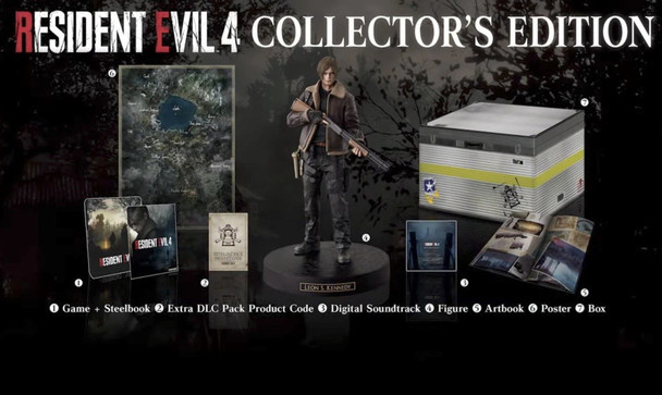 Resident Evil 4 Remake Collector's Edition Sony Playstation 5 PS5 Game