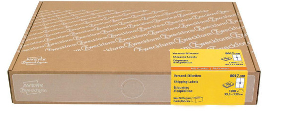 Avery 8017-300 Self-Adhesive Label Rectangle 8017-300