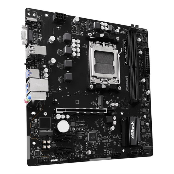 Asrock A620AM-HVS AMD A620A Socket AM5 Micro ATX A620AM-HVS