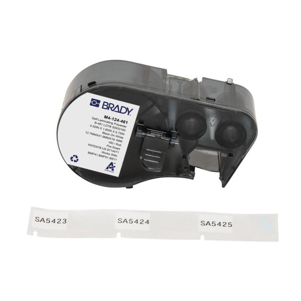 Brady M4-124-461 BMP41/BMP51/BMP53/M511 Label M4-124-461