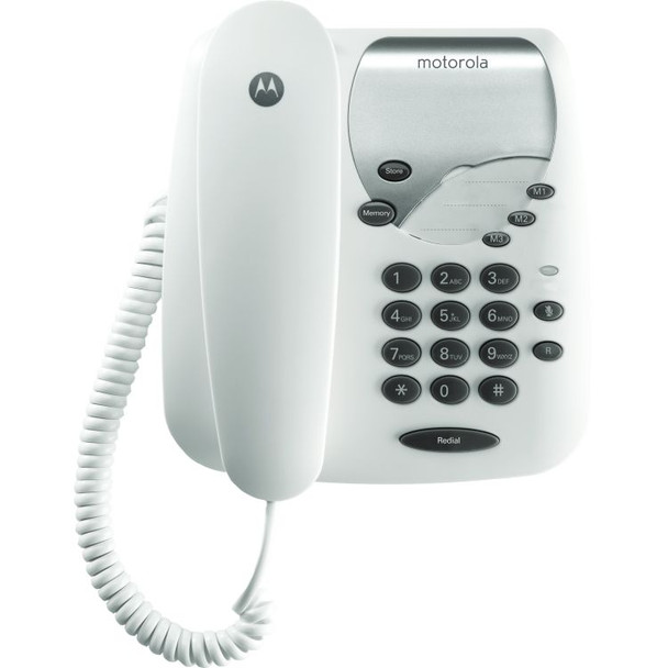 Motorola CT1 White Corded Phone MOTOROLACT1