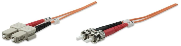 Intellinet 470117 Fiber Optic Patch Cable. Om2. 470117