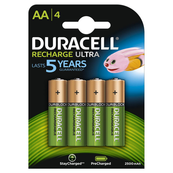 Duracell 57043 4Xaa 2400Mah Rechargeable 57043