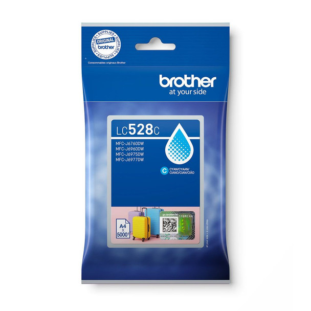 Brother LC528C Standard Cyan Ink Cartridge LC528C