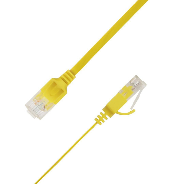 LinkIT UTP-FL6A-00200-GL Flat U/UTP Cat6A Yellow 2m UTP-FL6A-00200-GL