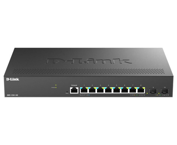 D-Link DMS-1250-10S/E 8 x 2.5Gbps Multi-G Ethernet DMS-1250-10S/E