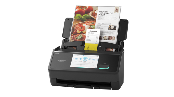 RICOH ScanSnap iX2500 A4 Wireless Desktop Scanner Black IX2500BLK