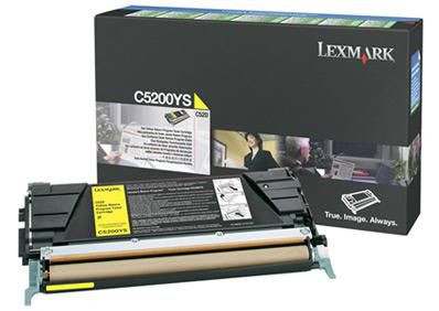 Lexmark C5200YS Toner Yellow C5200YS