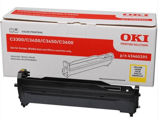 OKI 43460205 Drum Unit Yellow 43460205