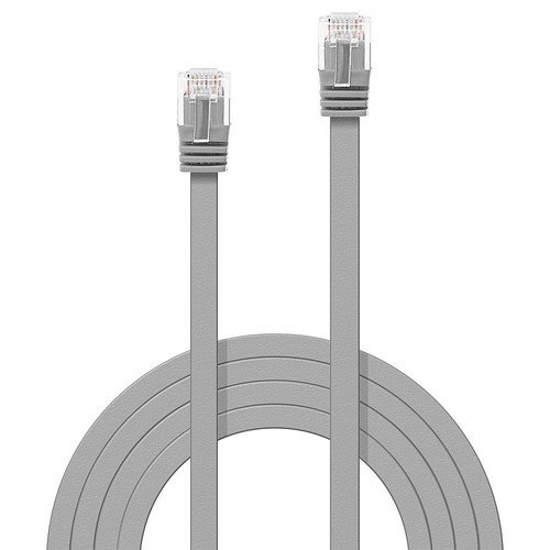 Lindy 2M Cat.6 U/Utp Flat Network Cable. Cable Length: 2 M Cable Standard: Cat6 47492