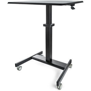 Startech Mobile Standing Desk Portable Sit-Stand Ergonomic Height Adjustable Car STSCART2