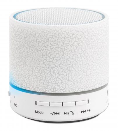 Manhattan Led Bluetooth Speaker Multicoloured 5 Hour Playback Time Range 10M Mic 165303
