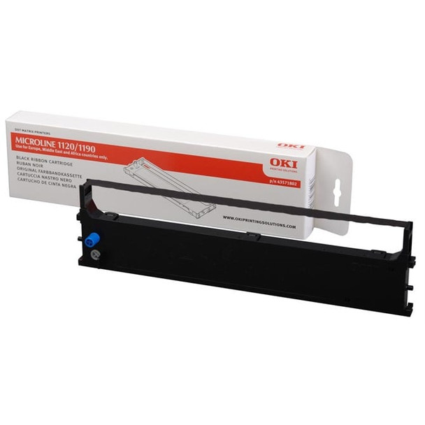 OKI 43571802 printer ribbon Black 43571802