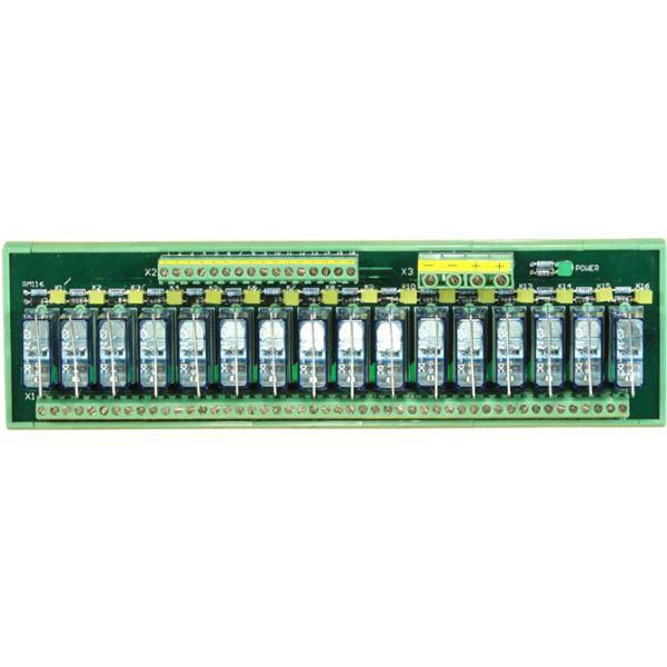 ICP DAS 33782 16A. 1 forM C RELAY 24VDC x 16 33782