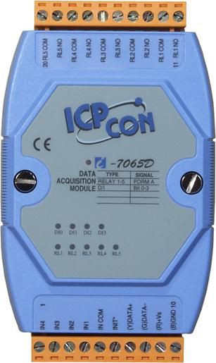 ICP DAS 33884 POWER REL OUT + ISOL DIG IN MO 33884