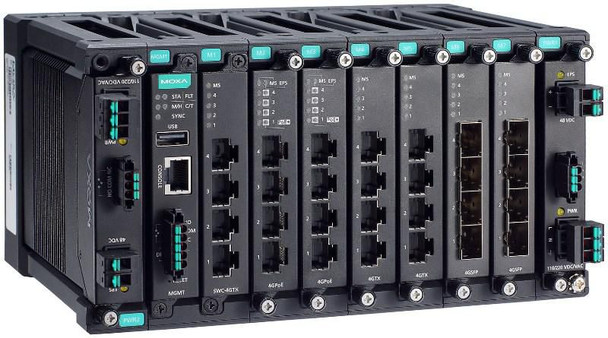 Moxa 51613 MODULAR REDUNDANT ETHERNET SWI 51613