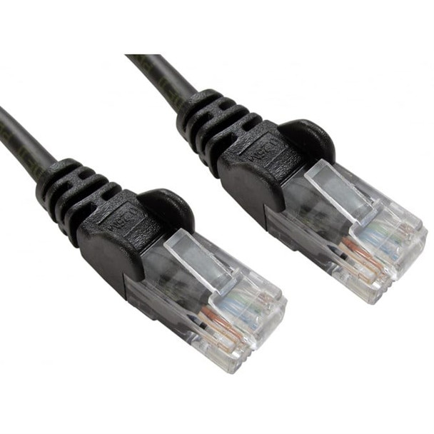 Cables Direct Cat5e UTP 1.5m networking cable Black 99TRT-601.5K