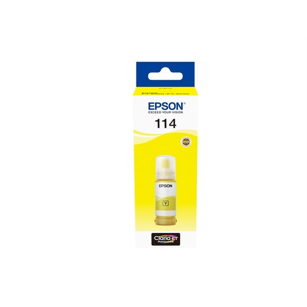 114 EcoTank Yellow ink bottle C13T07B440